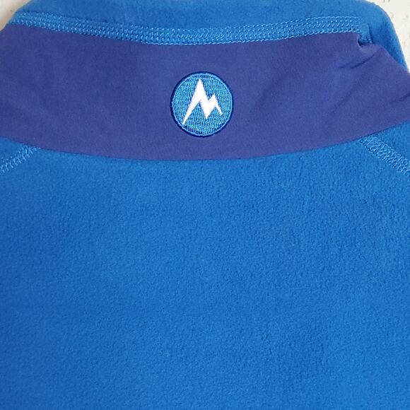 NWT Marmot Polartec Reactor Fleece Jacket XL Blue Sapphire - Picture 7 of 12